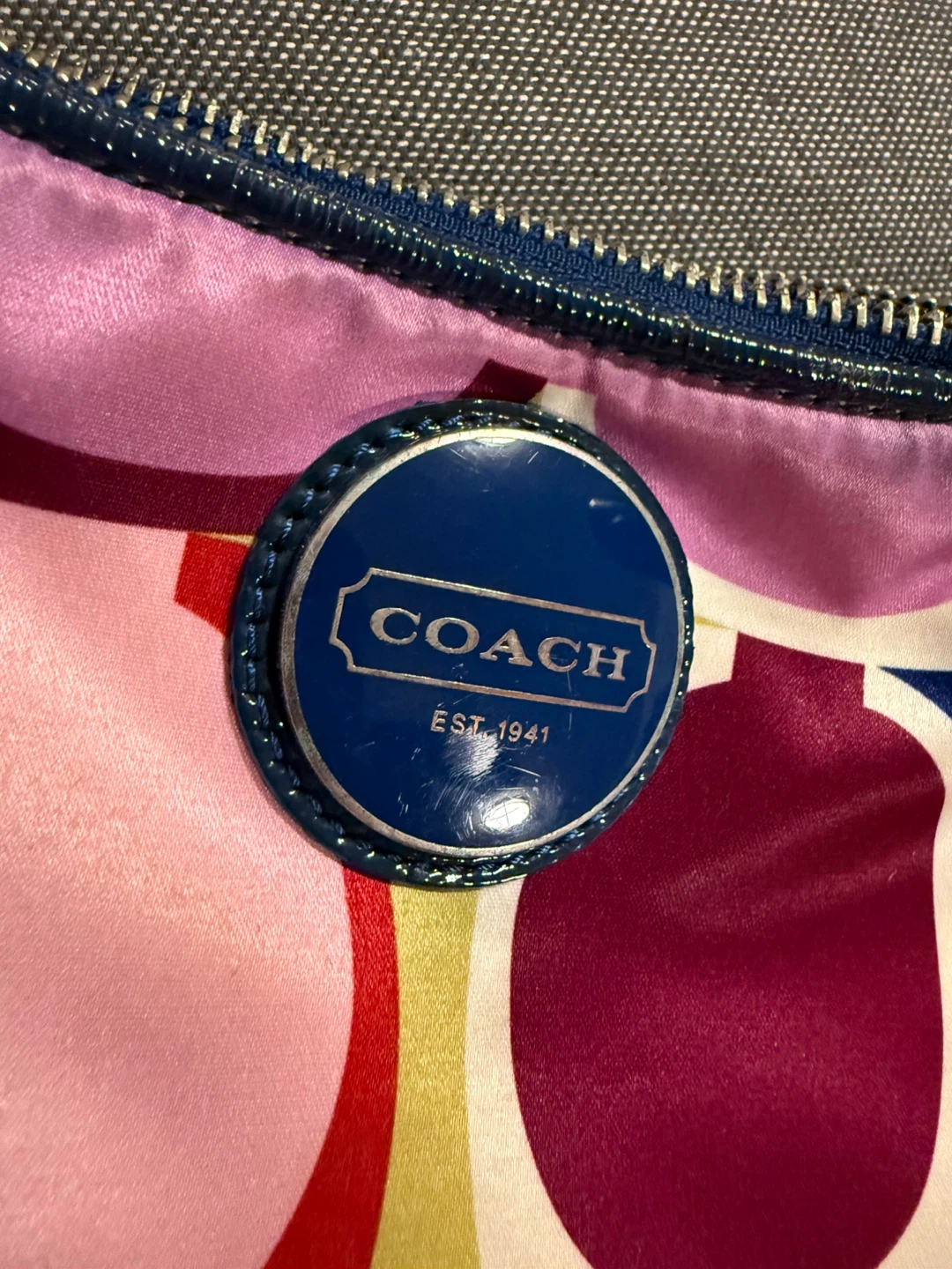 Coach Multicolor C Logo Wristlet - photo 2