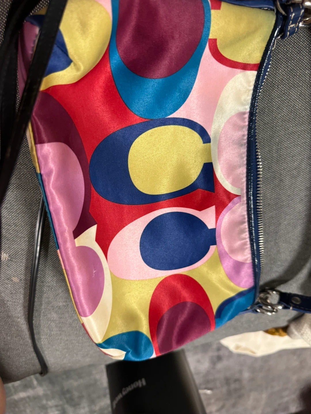 Coach Multicolor C Logo Wristlet - photo 3