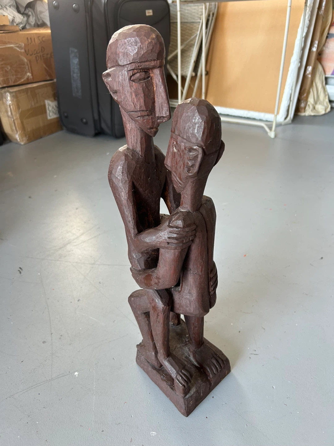 TRIBAL WOODEN CARVING