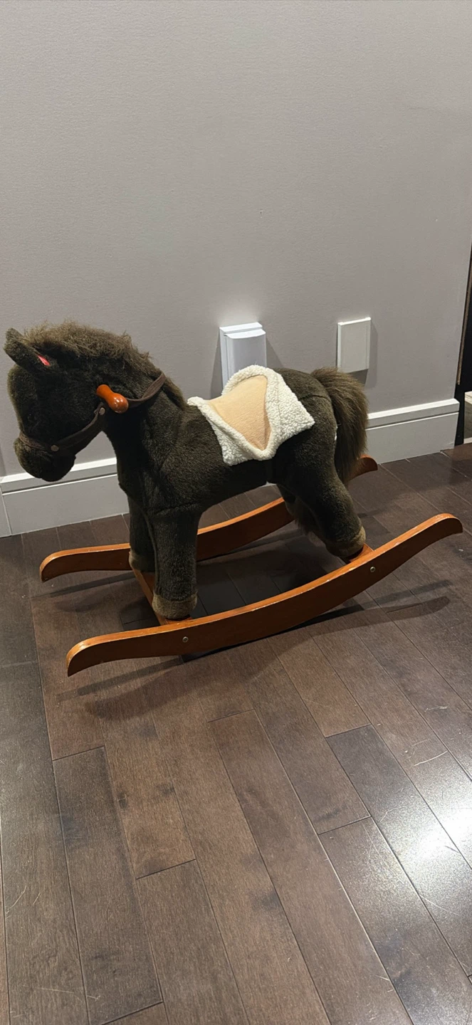 Plush Rocking Horse Toy