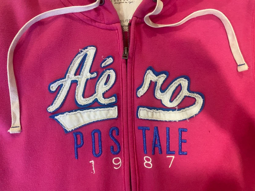 Vintage Aeropostale Zip-Up Hoodie - photo 3