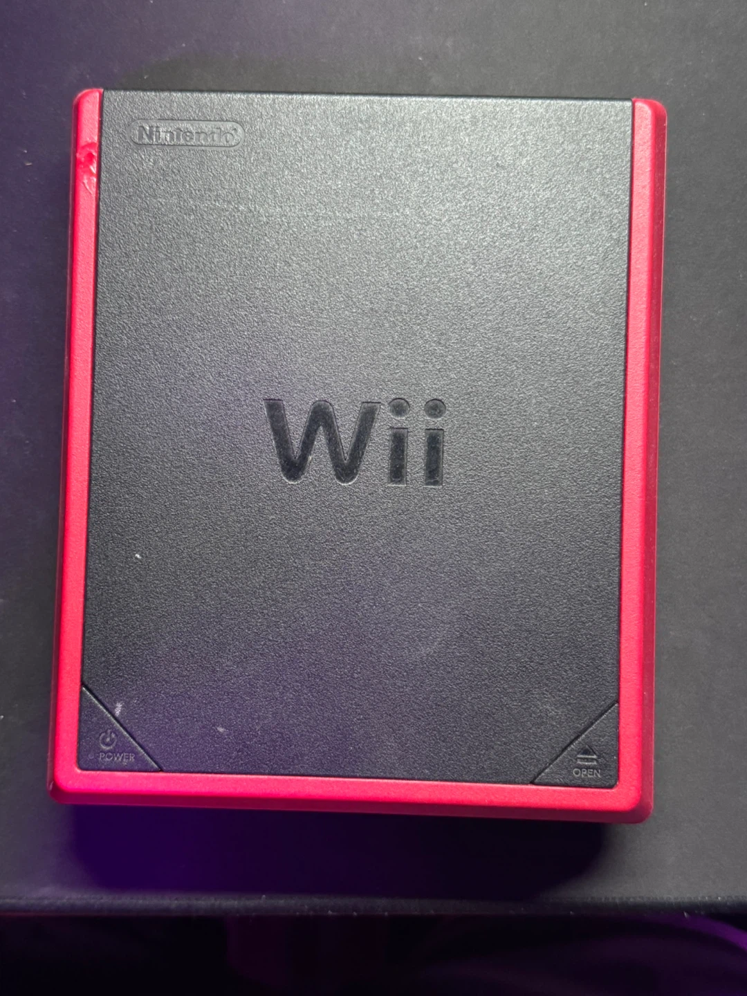 Nintendo Wii Mini Console - Red