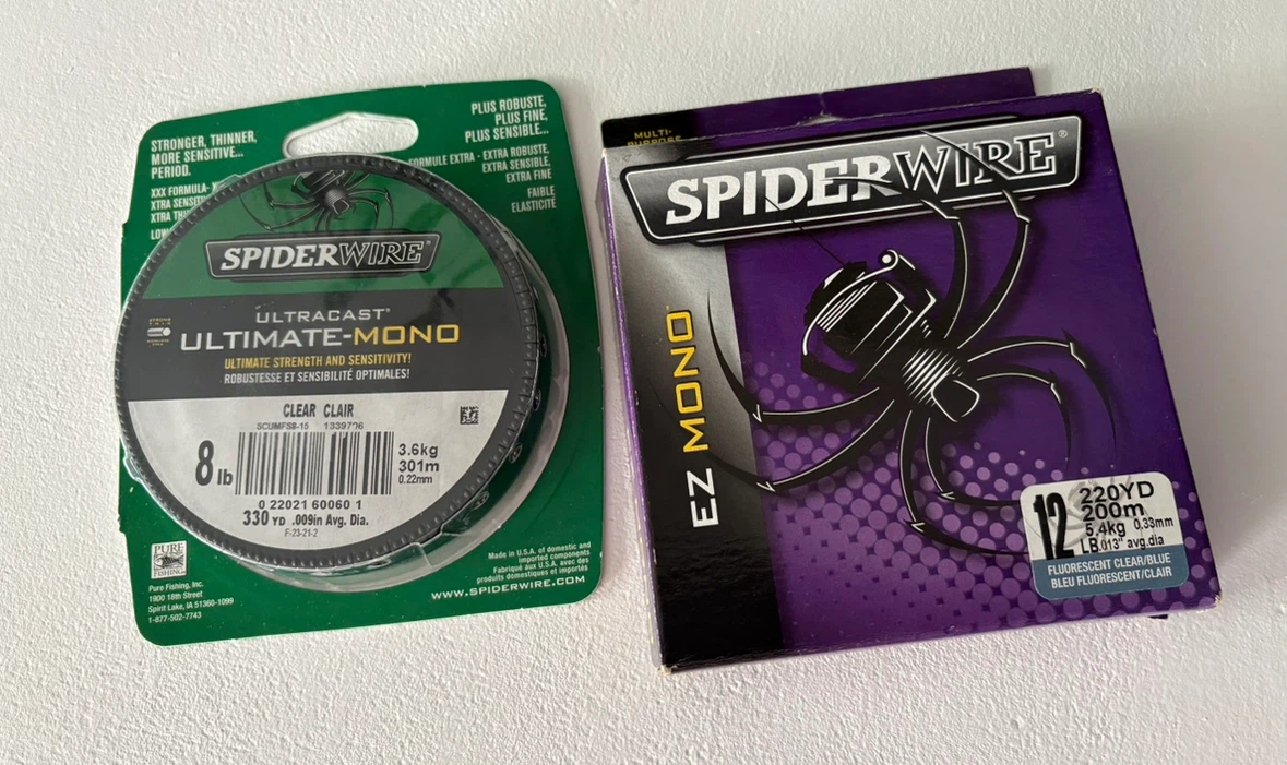 SpiderWire Ultracast Ultimate-Mono and EZ Mono Fishing Line