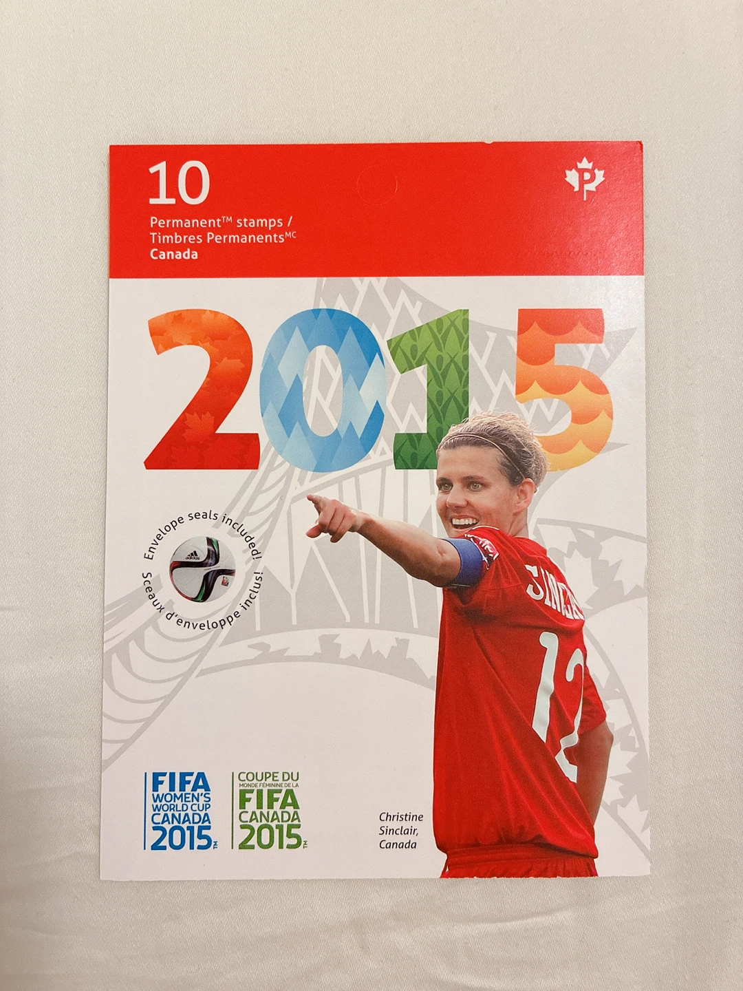 2015 FIFA Women's World Cup Canada Permanent Stamps