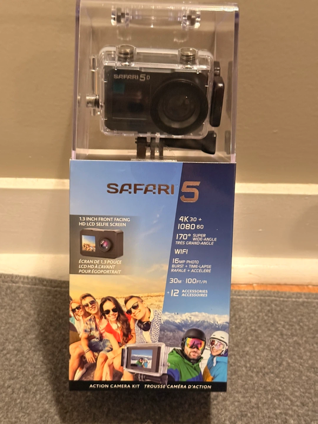 Brand New Safari 5 Action Camera Kit