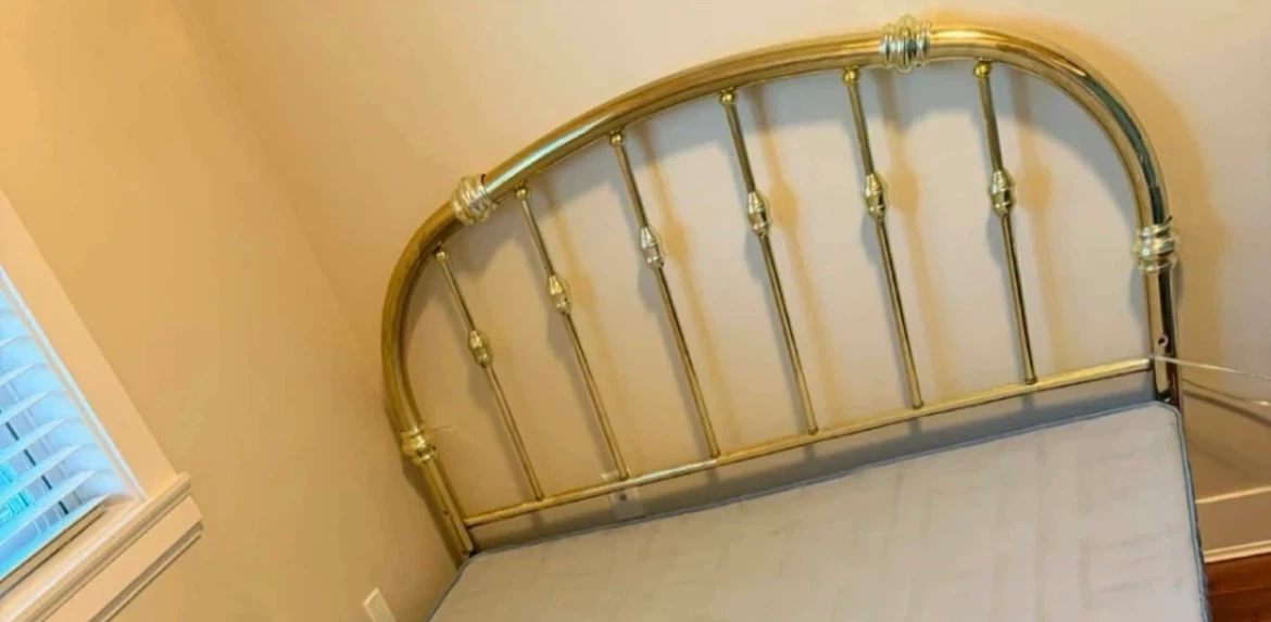 Brass Bed Frame Headboard - photo 3