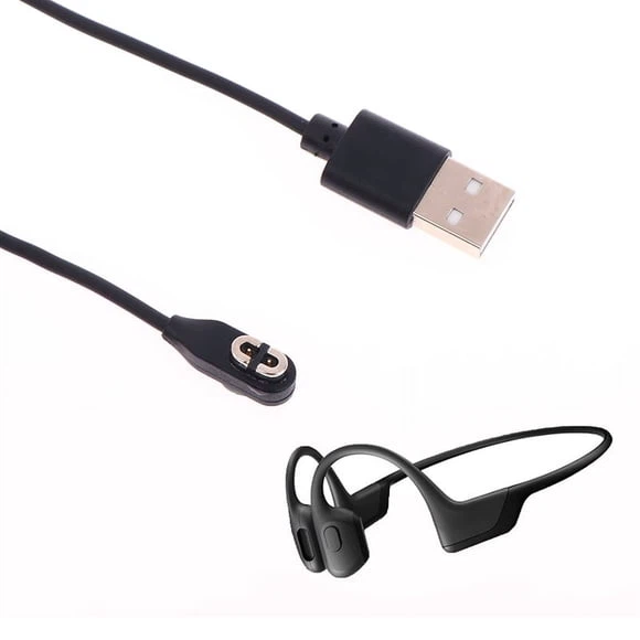 blue shokz bone conduction headphones (missing charger) - photo 5