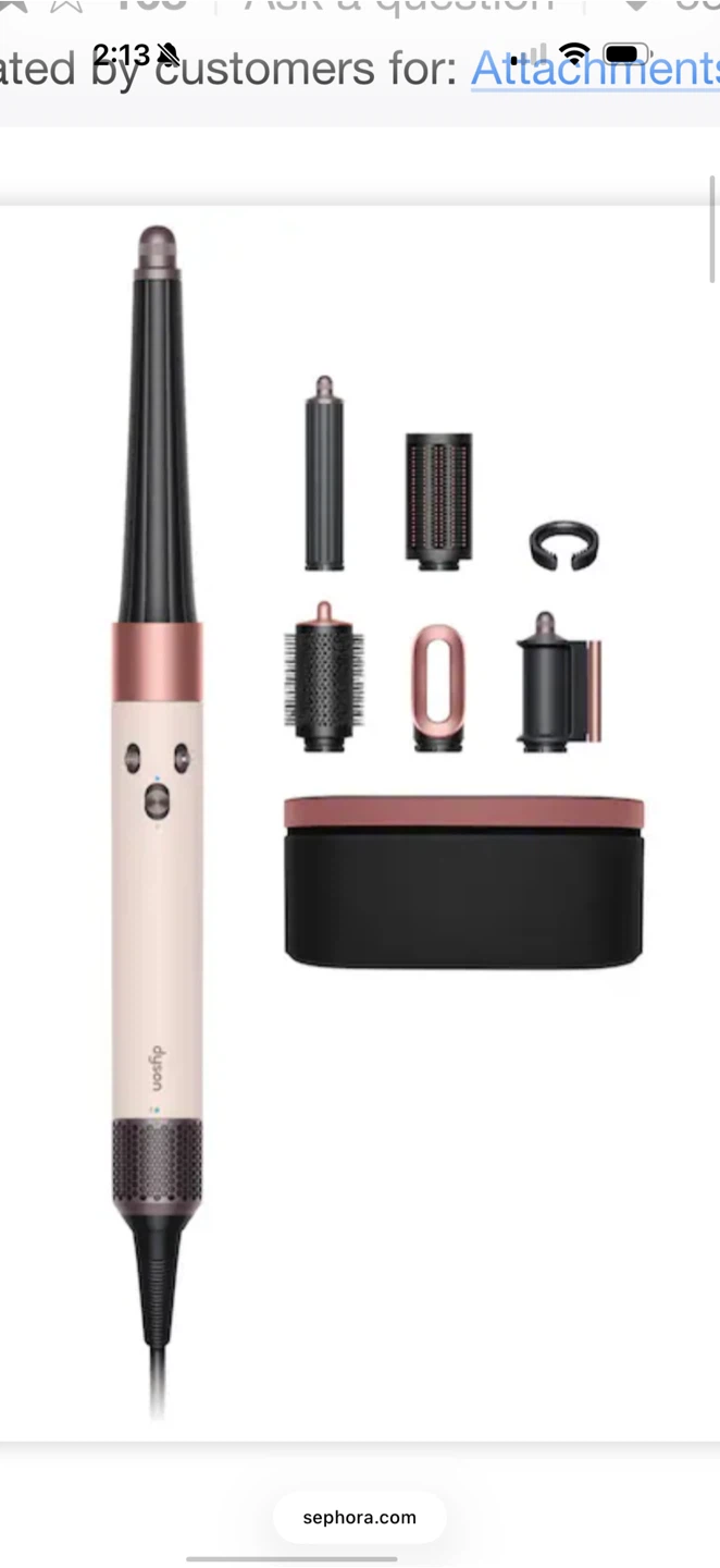 Dyson Airwrap ID Multi-styler (Ceramic Pink/Rose Gold) - photo 3