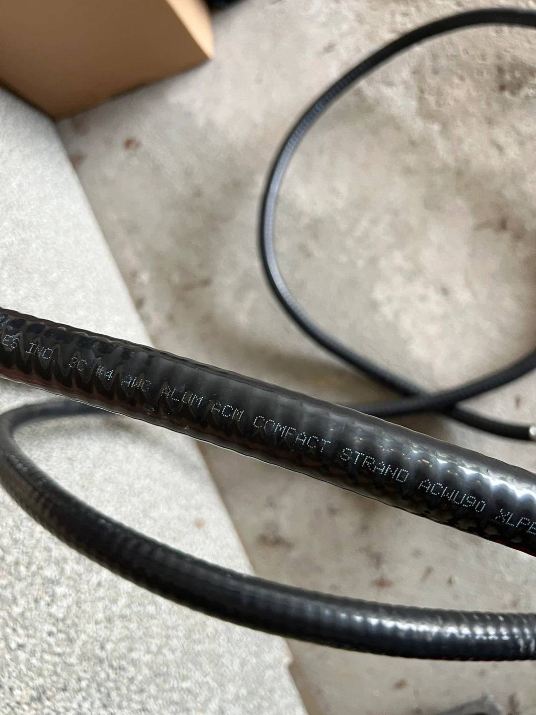 Northern Cables Inc. 3C #4 AWG ACWU90 XLPE Cable - photo 2