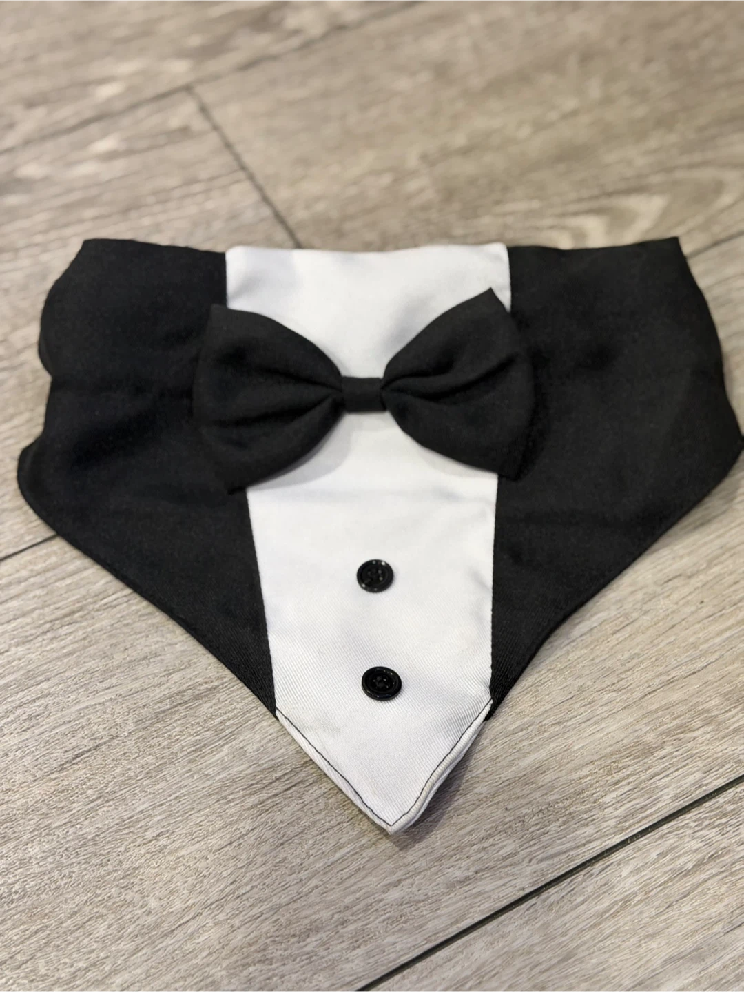 Dog Bandana - Tuxedo Style