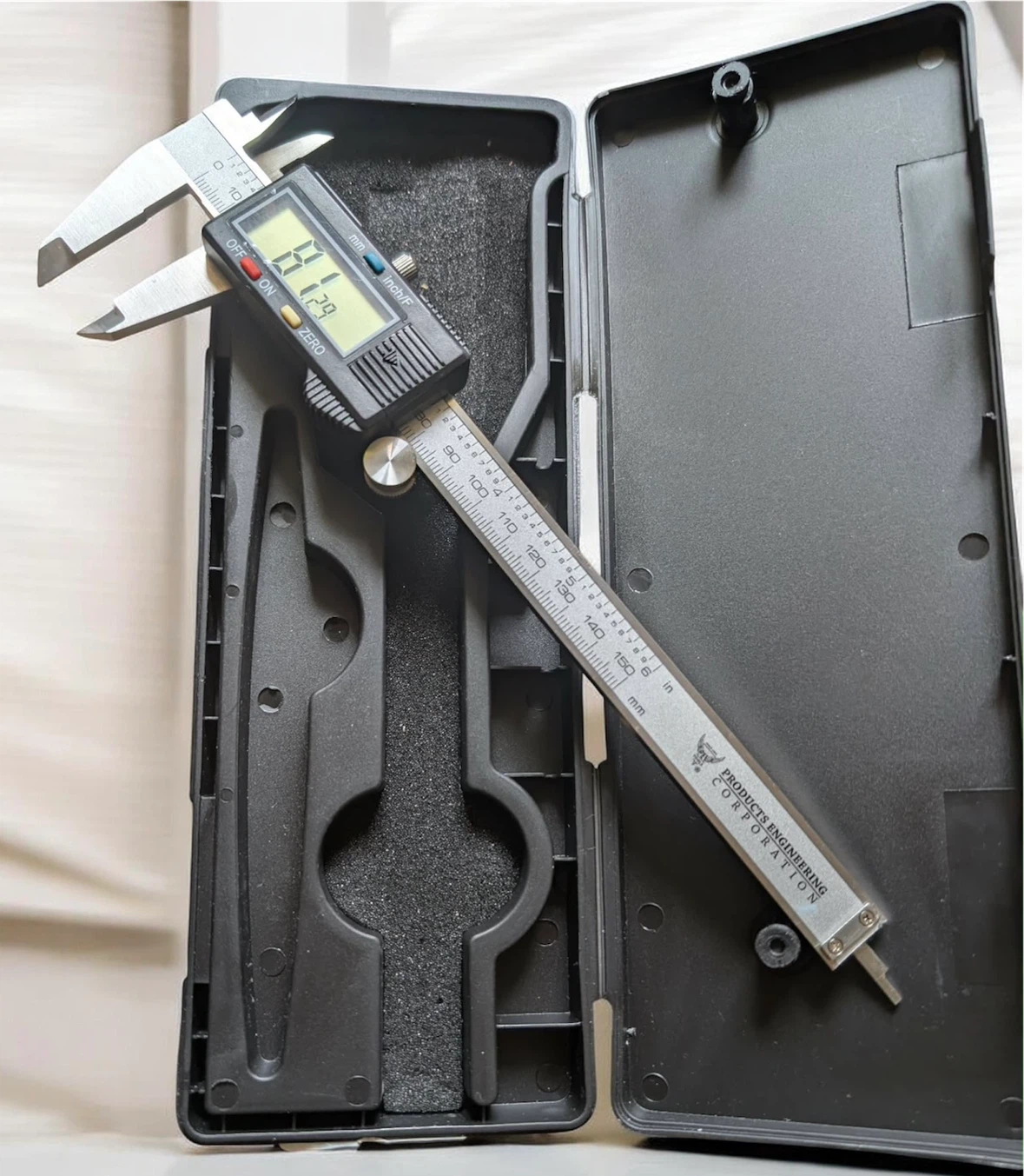 Products Engineering Corporation Digital Caliper