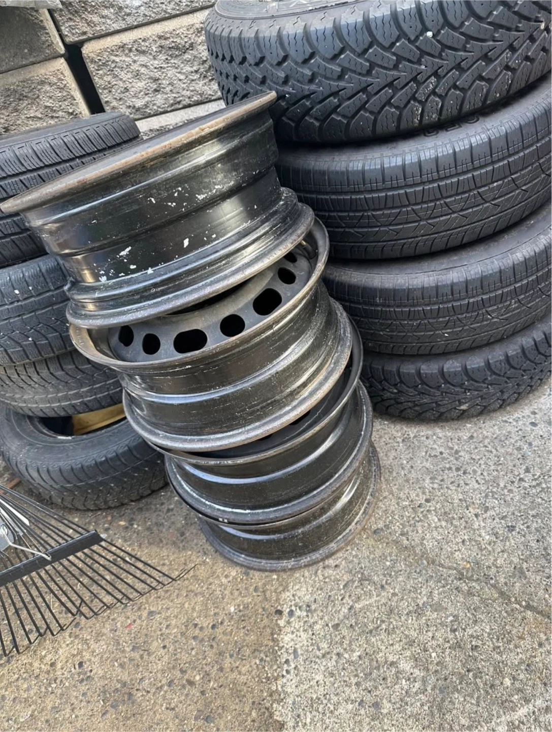 Used Steel Rims - Set of 4