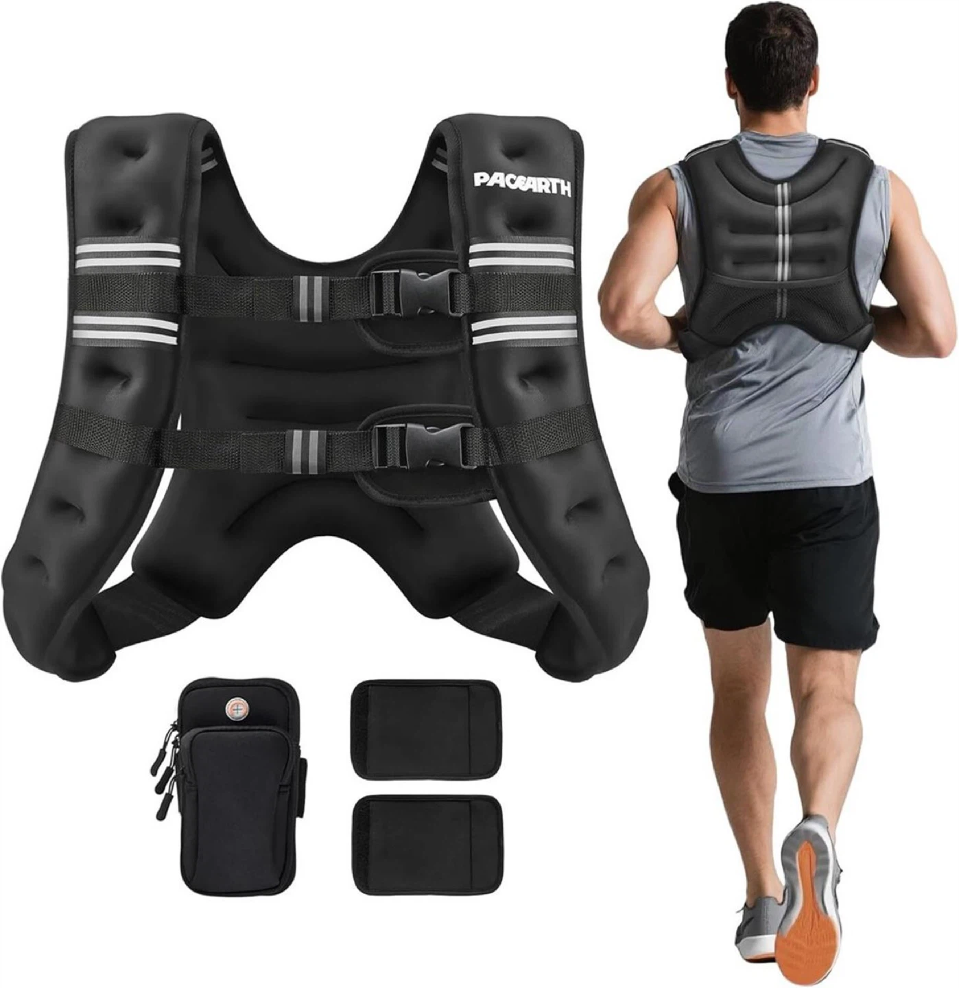 (25lb) PACEARTH Weighted Vest new