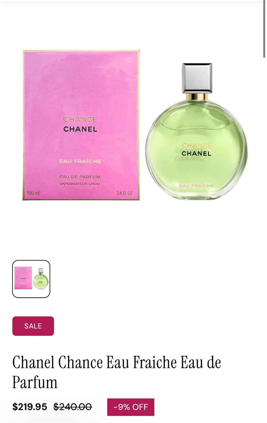 2 x 1 Original Chanel Chance & supreme Good Girl - photo 4