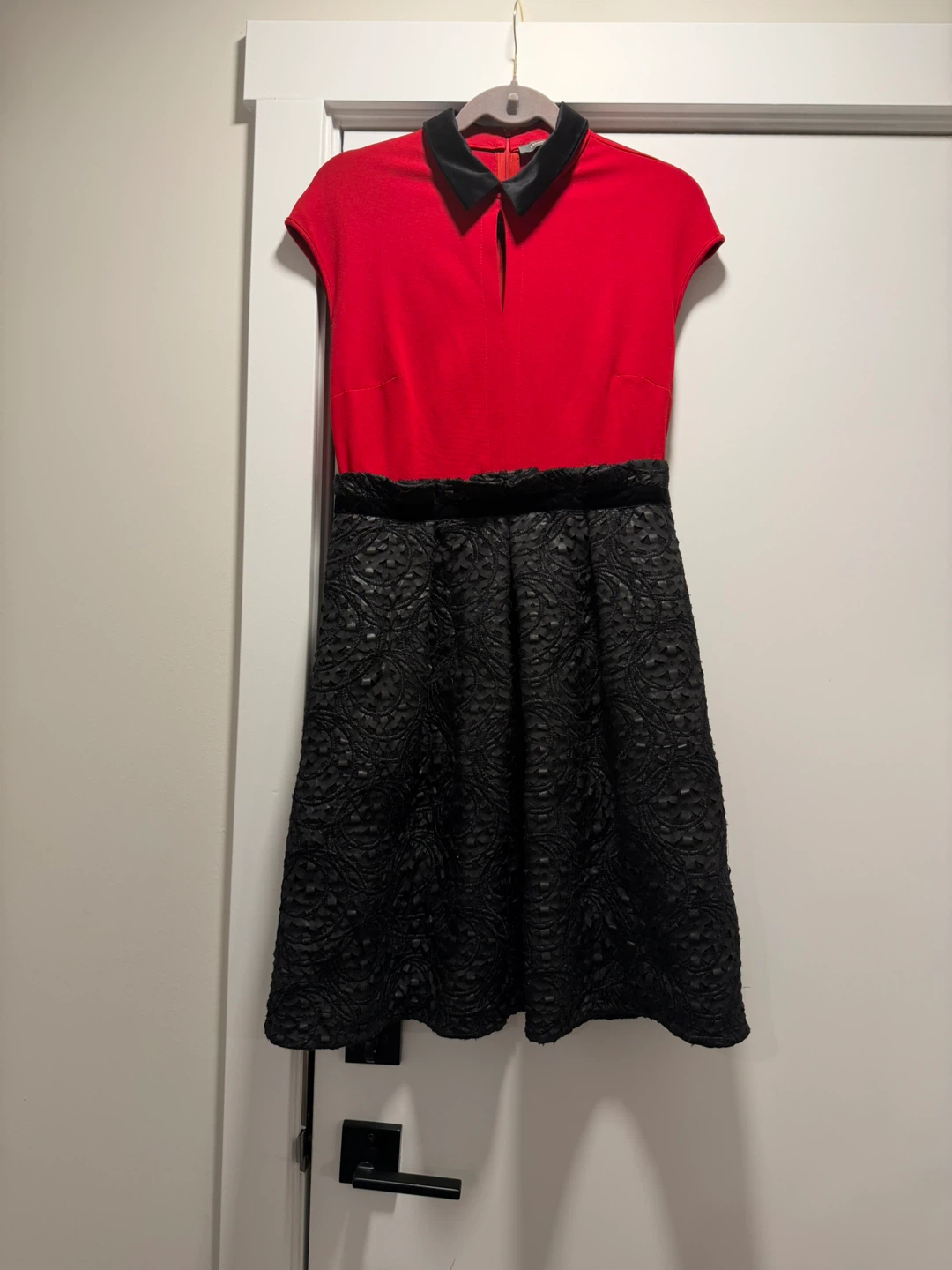 Sandro Ferrone Roma limited edition  dress red/black size S