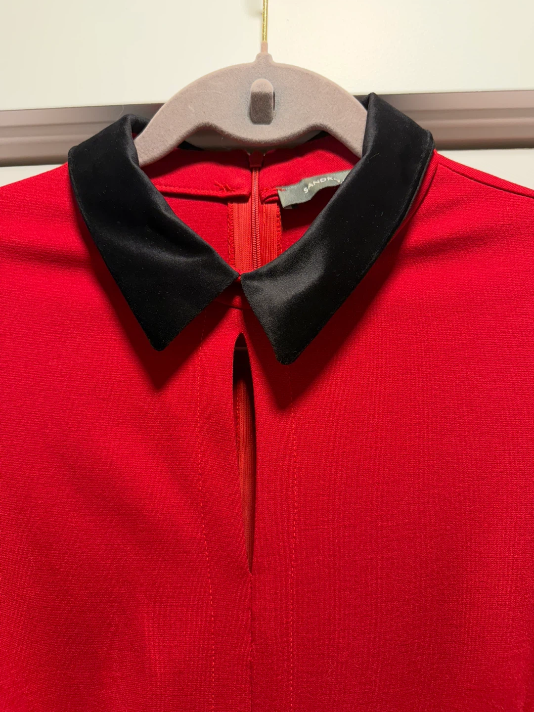Sandro Ferrone Roma limited edition  dress red/black size S - photo 3