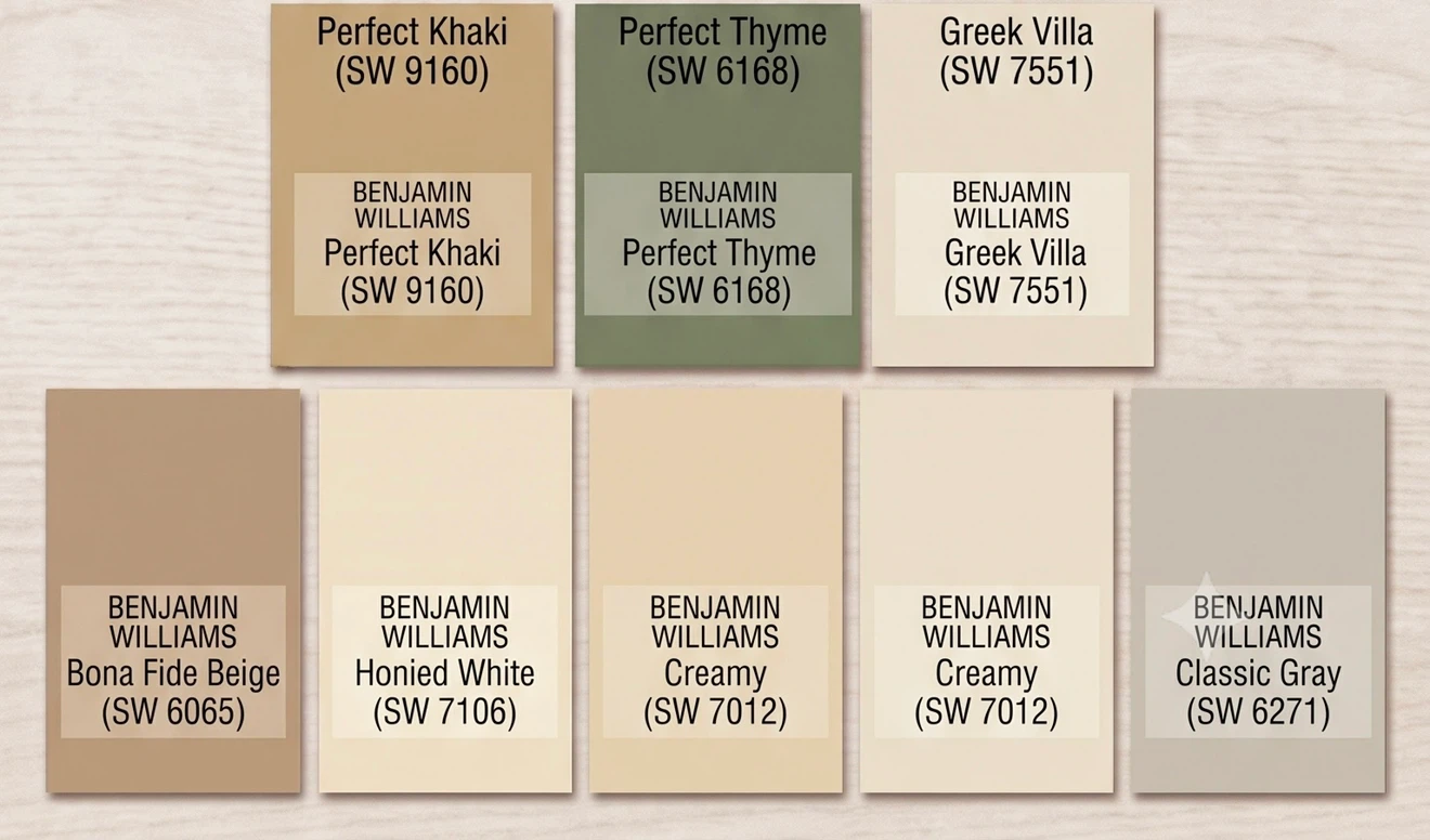 Designer Paint Haul: Warm Whites & Perfect Thyme