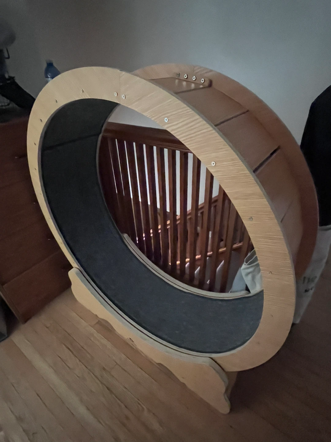 Wooden Cat Wheel