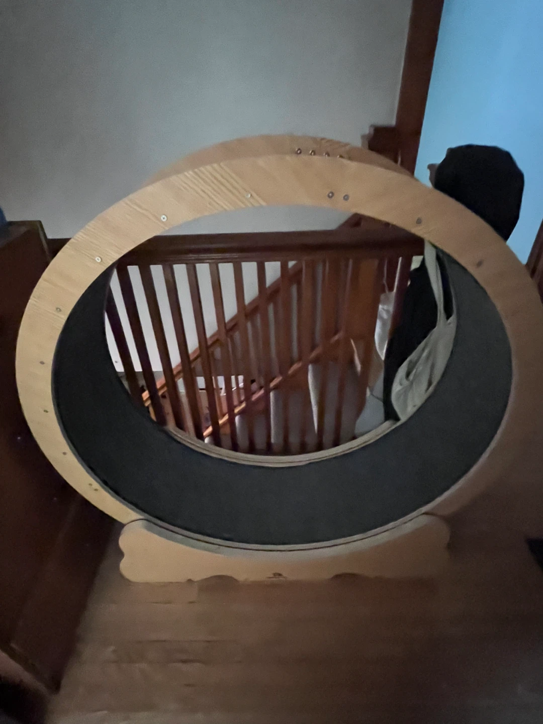 Wooden Cat Wheel - photo 2