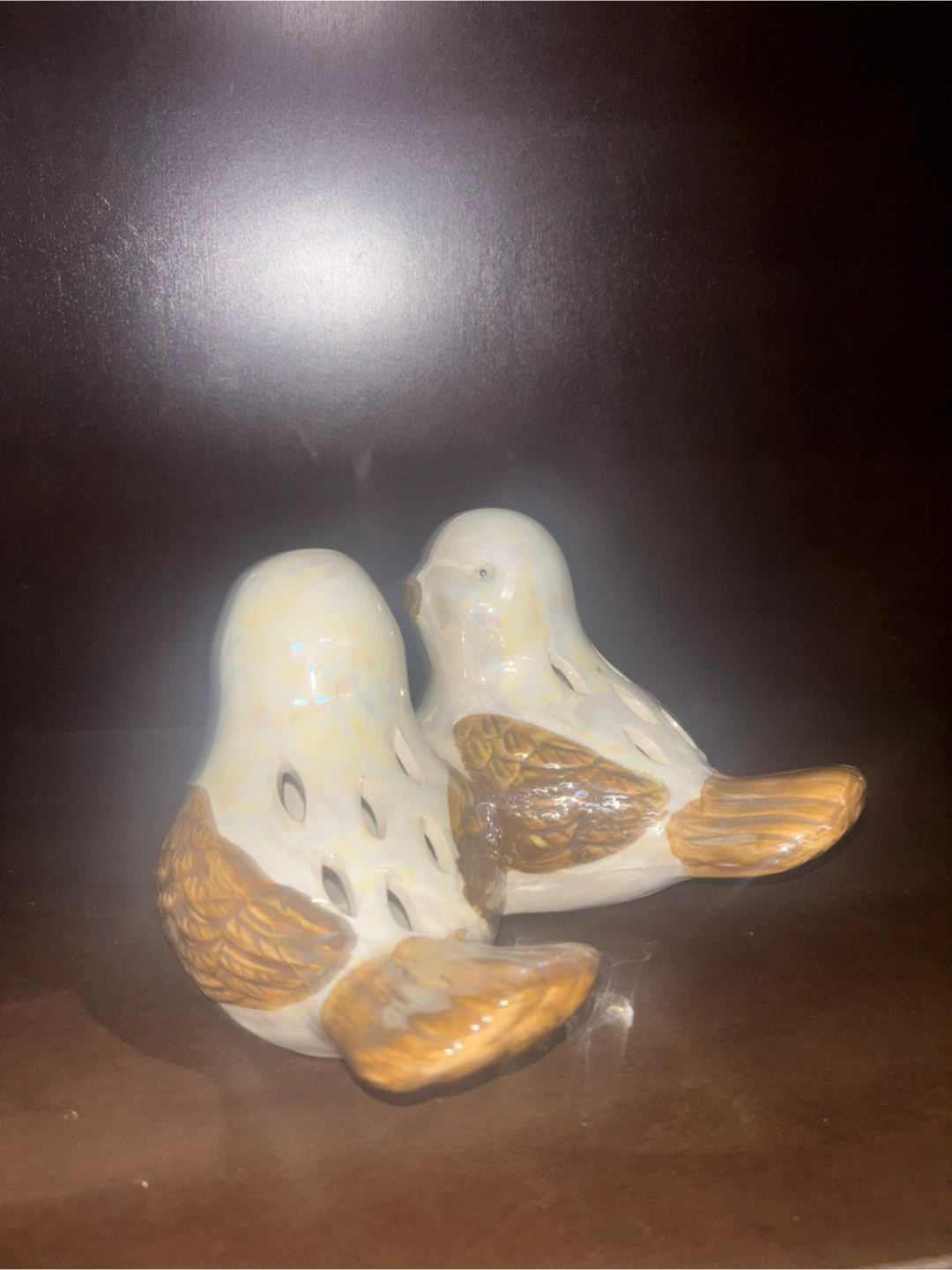 Ceramic Bird Figurine Set - photo 2