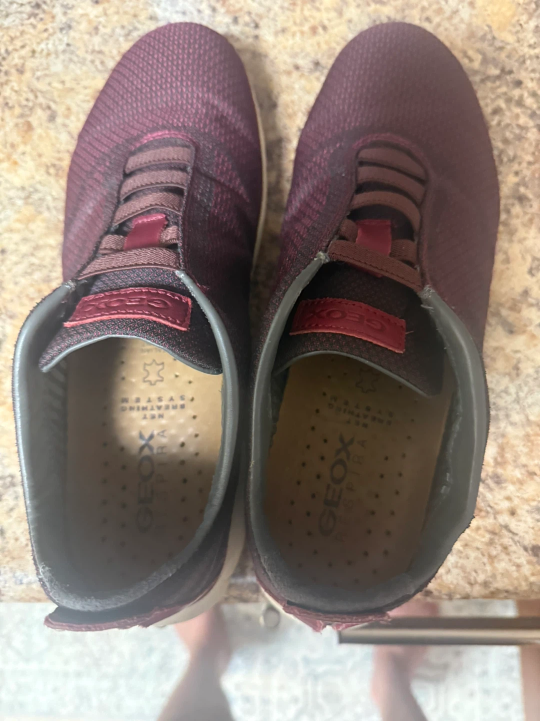Geox Burgundy Slip-On Sneakers - photo 4