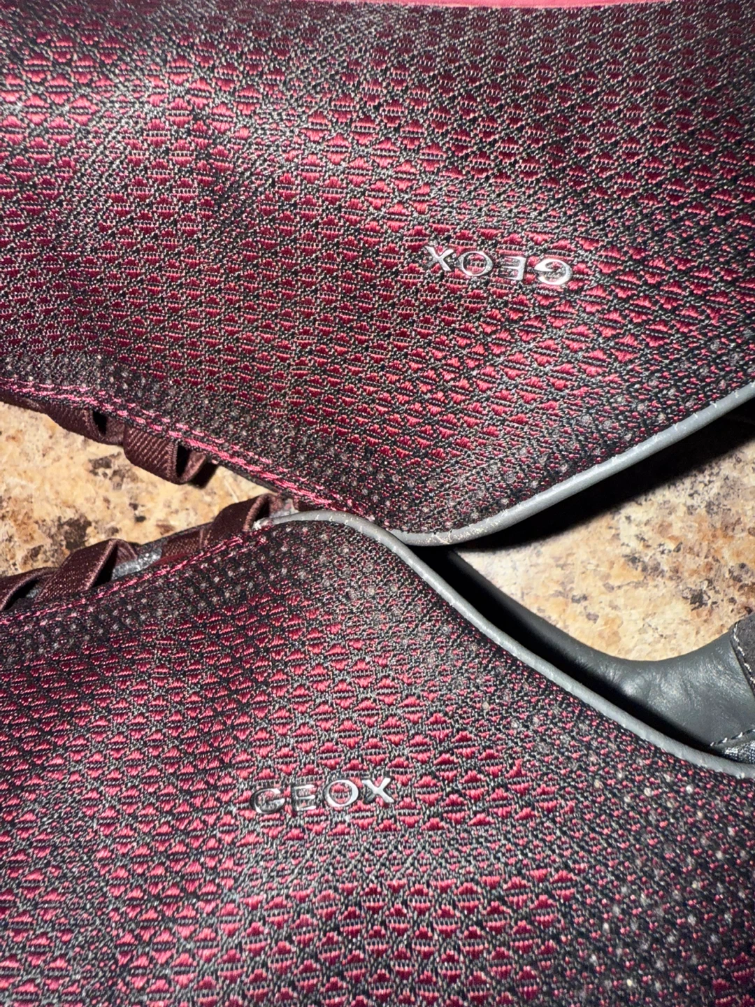 Geox Burgundy Slip-On Sneakers - photo 5
