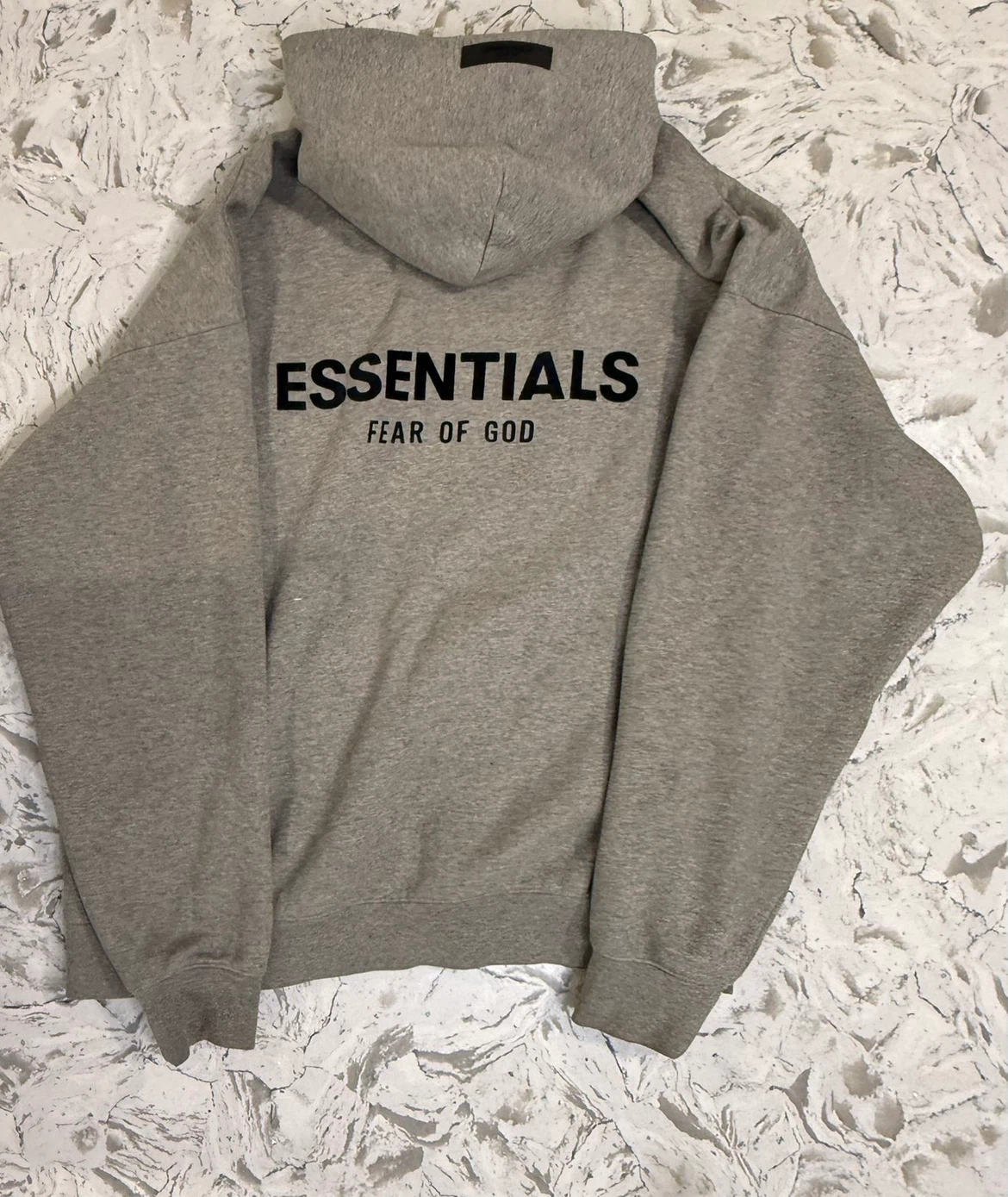 ESSENTIALS Fear of God Grey Hoodie - photo 2