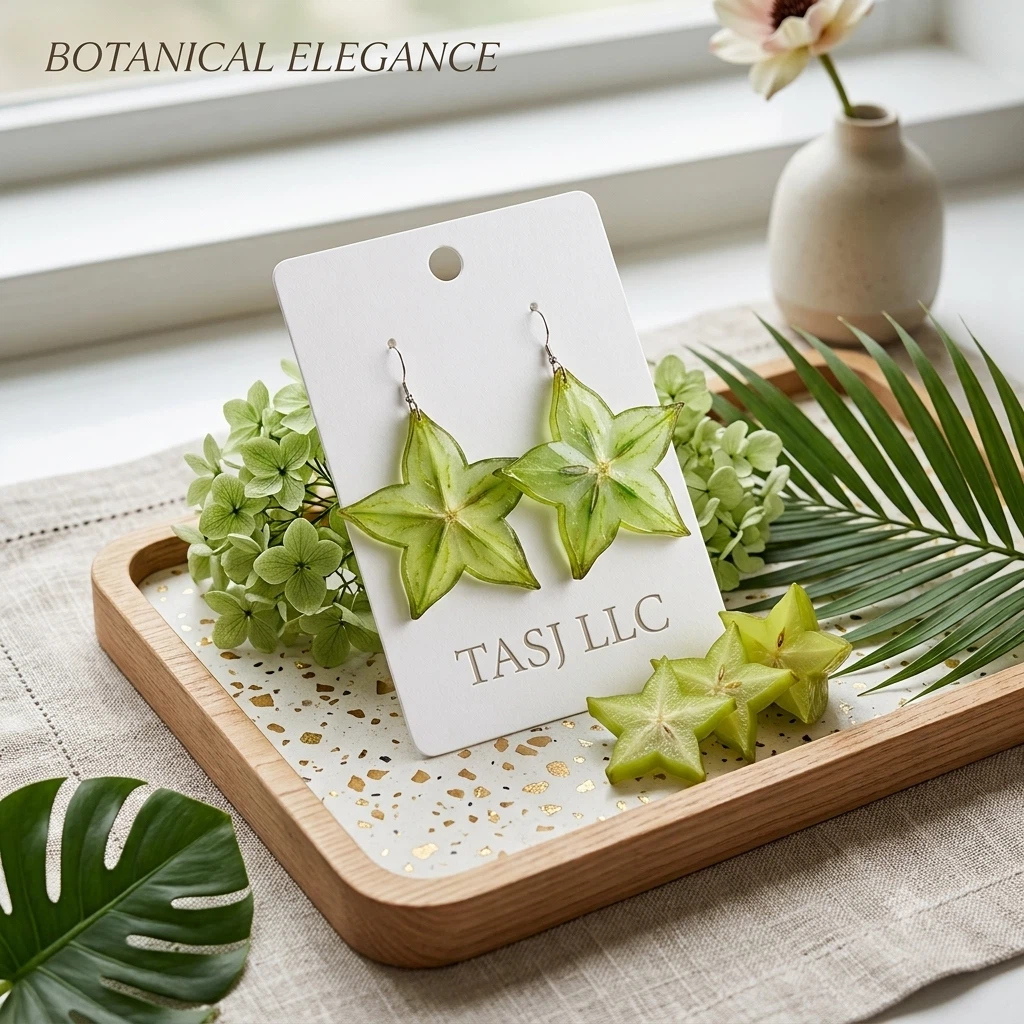 Fruit & Resin earrings