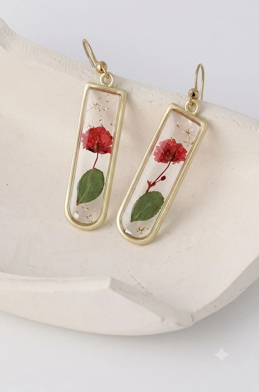 Fruit & Resin earrings - photo 4