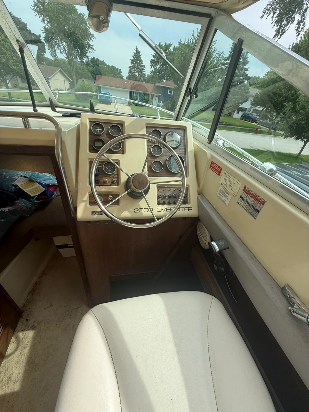 1977 Tiara 2000 with trailer newer tires - photo 4