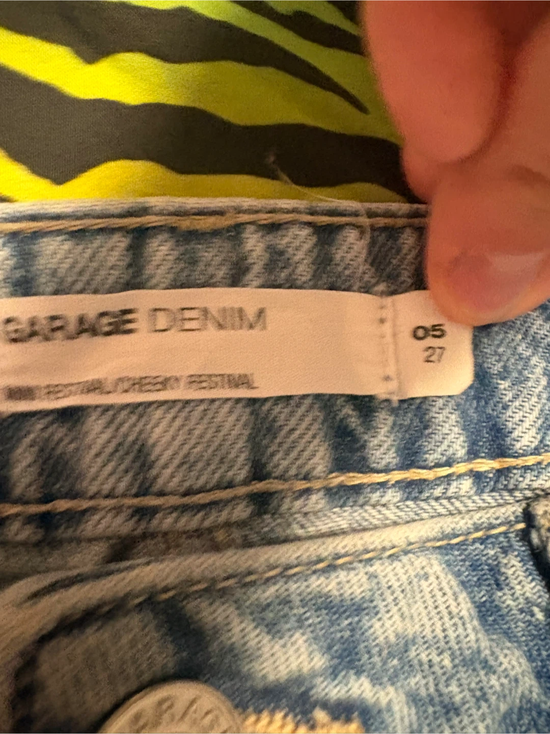 Garage Denim Cutoff Shorts - photo 2