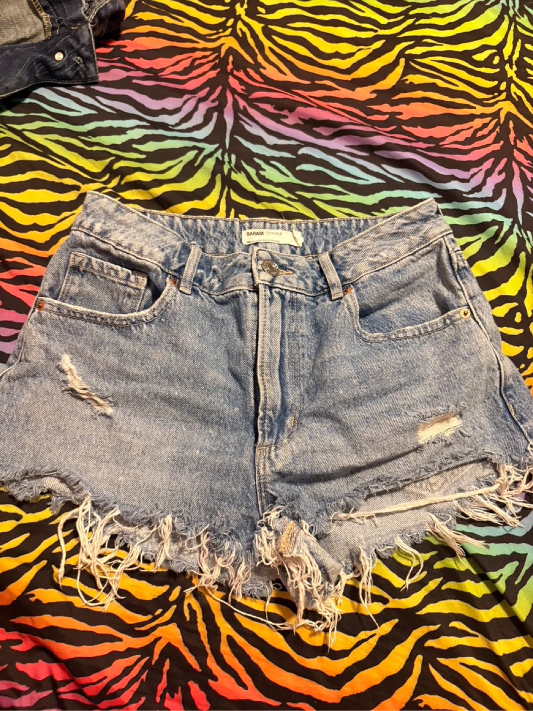 Garage Denim Cutoff Shorts