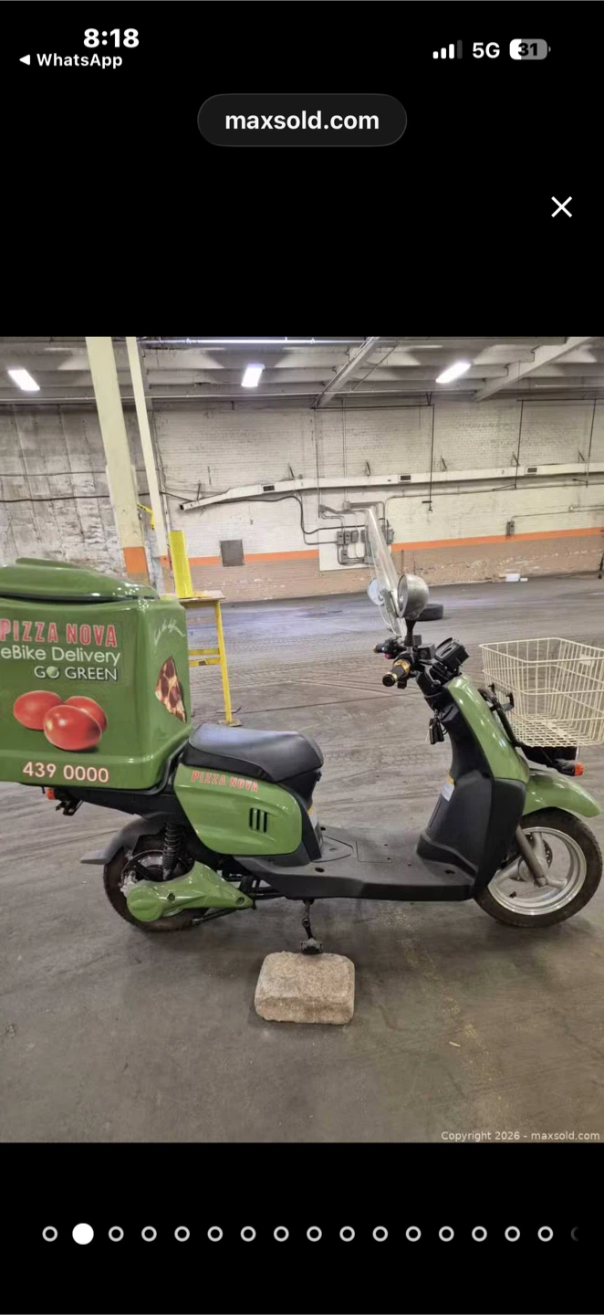 Pizza Nova eBike Delivery Scooter - photo 2