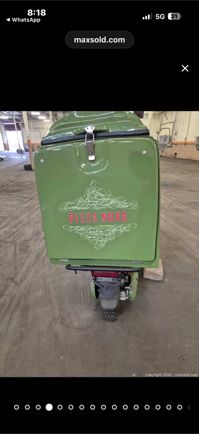 Pizza Nova eBike Delivery Scooter - photo 3