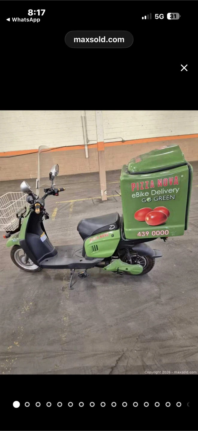 Pizza Nova eBike Delivery Scooter - photo 4