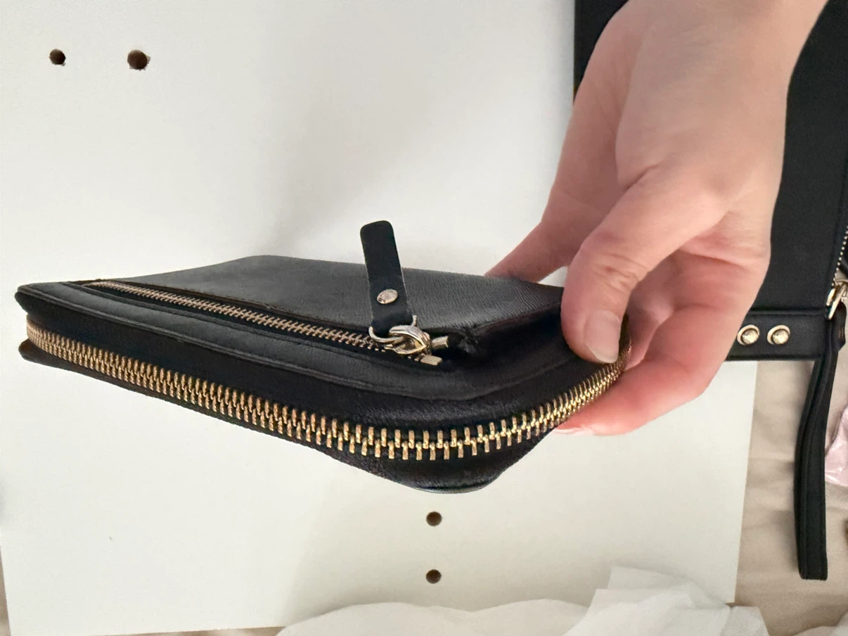 Kate Spade Black Leather  (Deal: 1 Clutch & 1 Wallet) - photo 5
