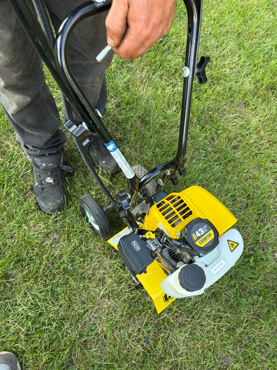 Champion Tiller with 143cc Engine - photo 5