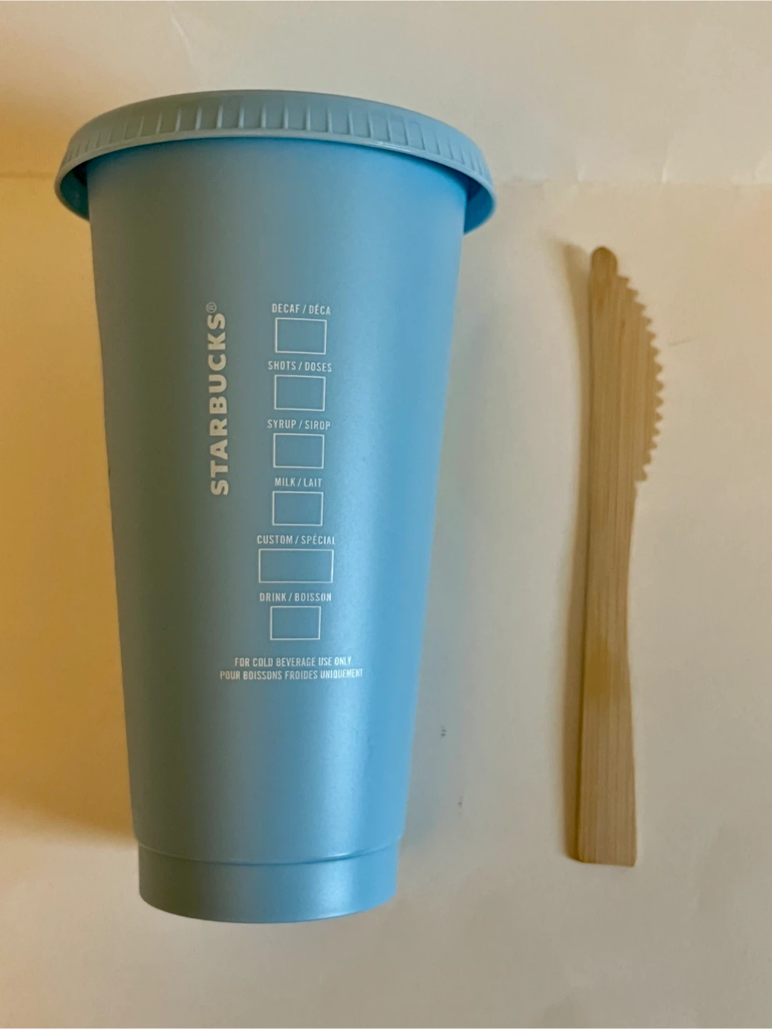 Starbucks Blue Reusable Tumbler with Lid - photo 4