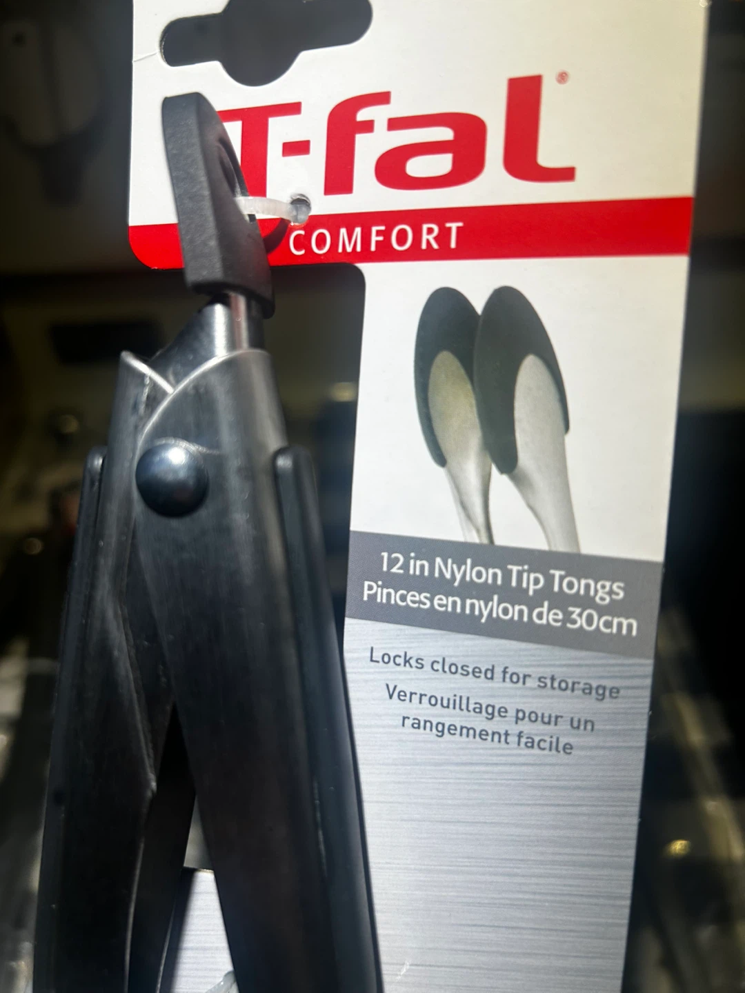 T-fal 12 inch Nylon Tip Tongs - photo 2