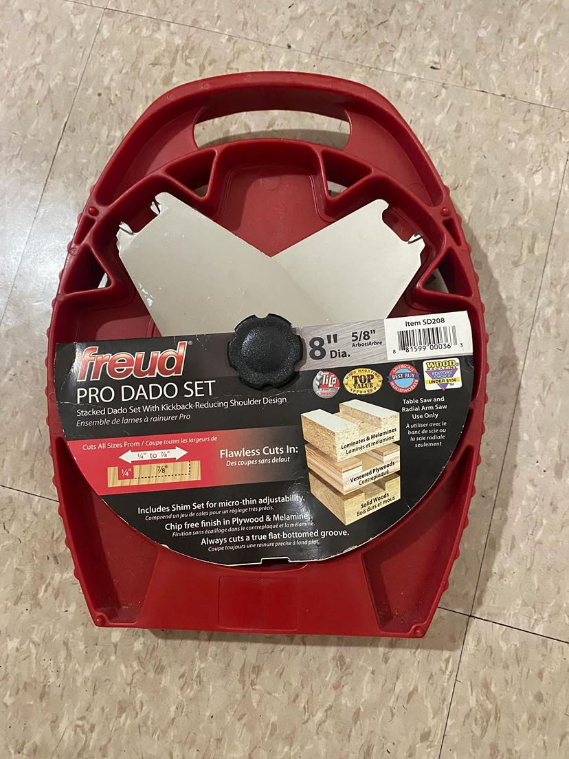 Freud Pro Dado Set 8" Diameter