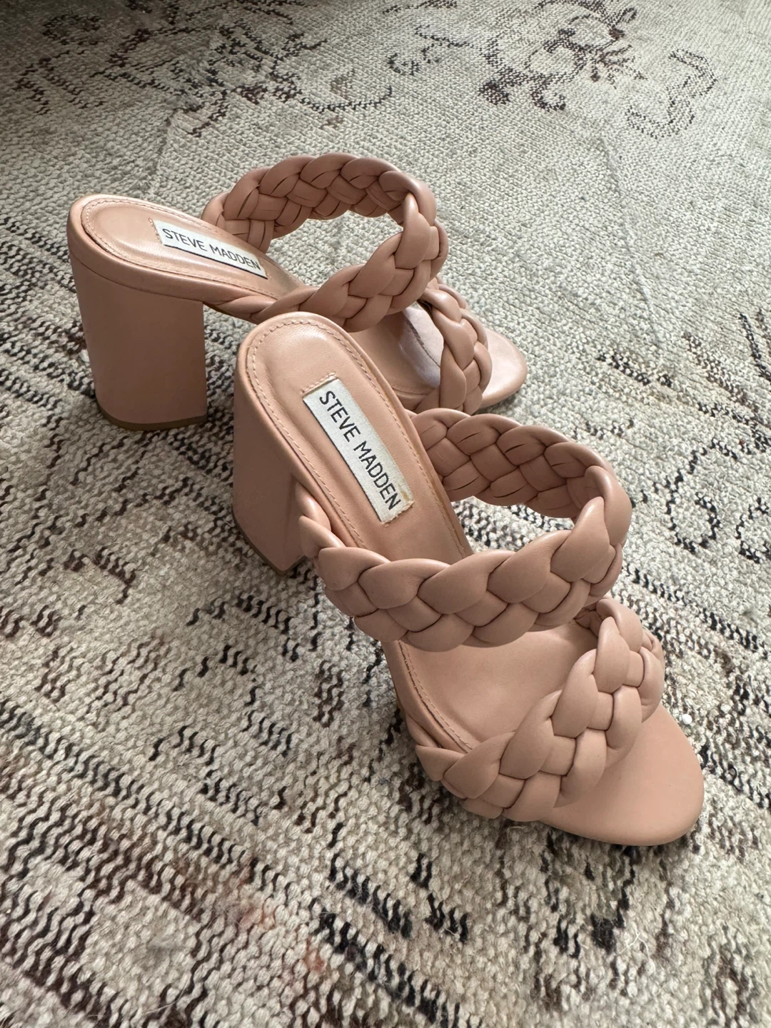 Steve Madden Braided Block Heel Sandals - photo 2