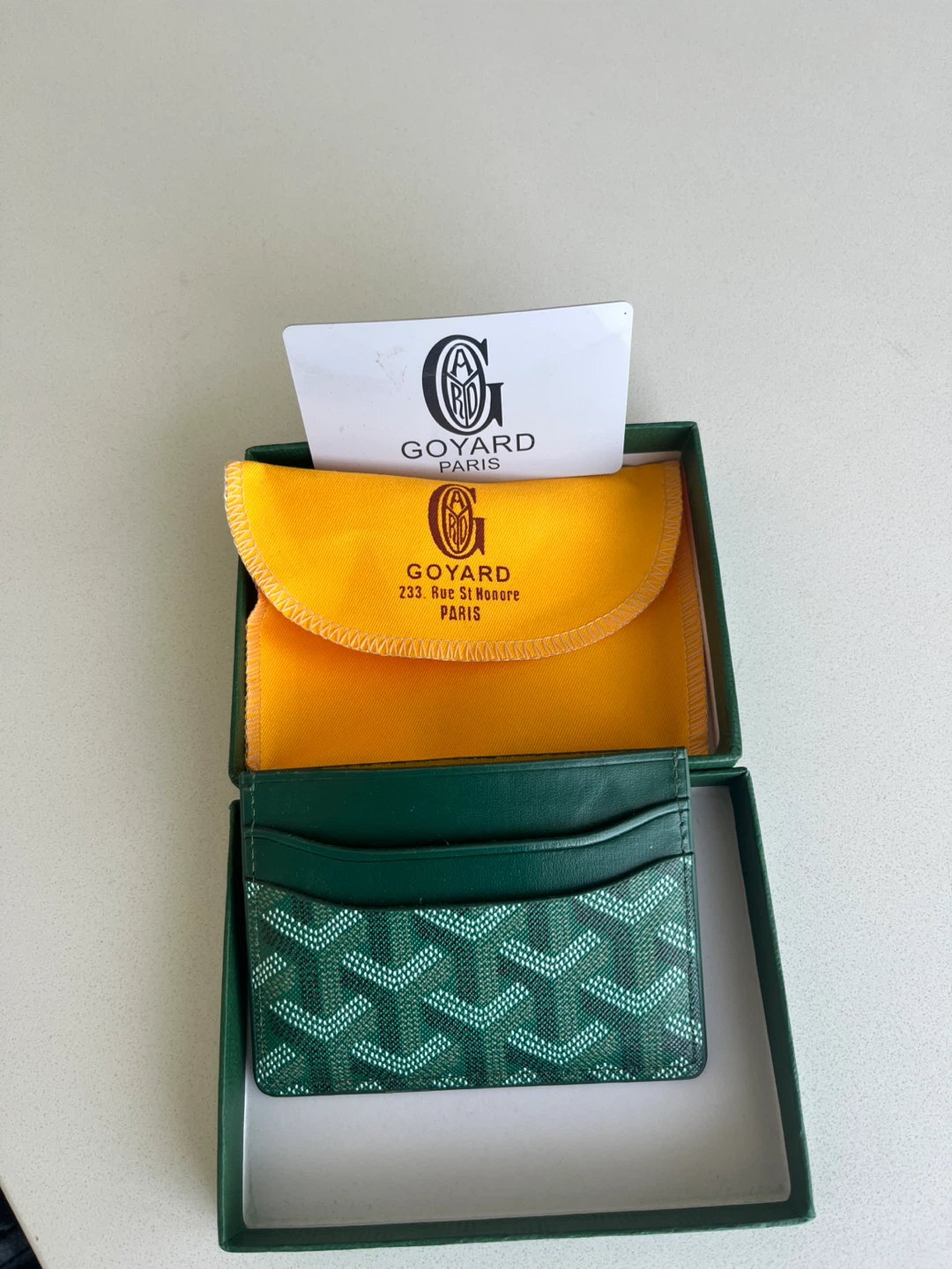 Goyard Card Holder