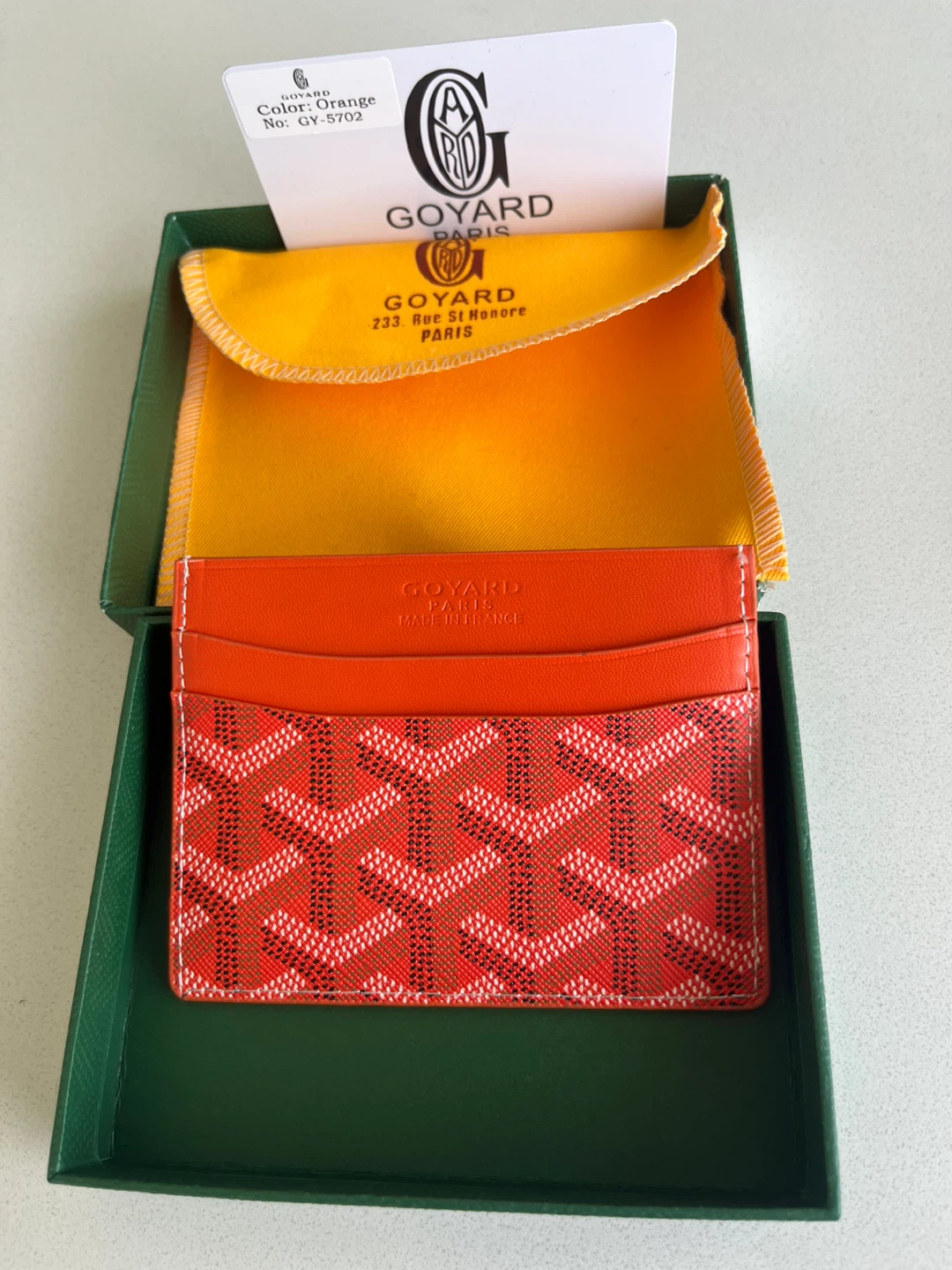 Goyard Card Holder - photo 3