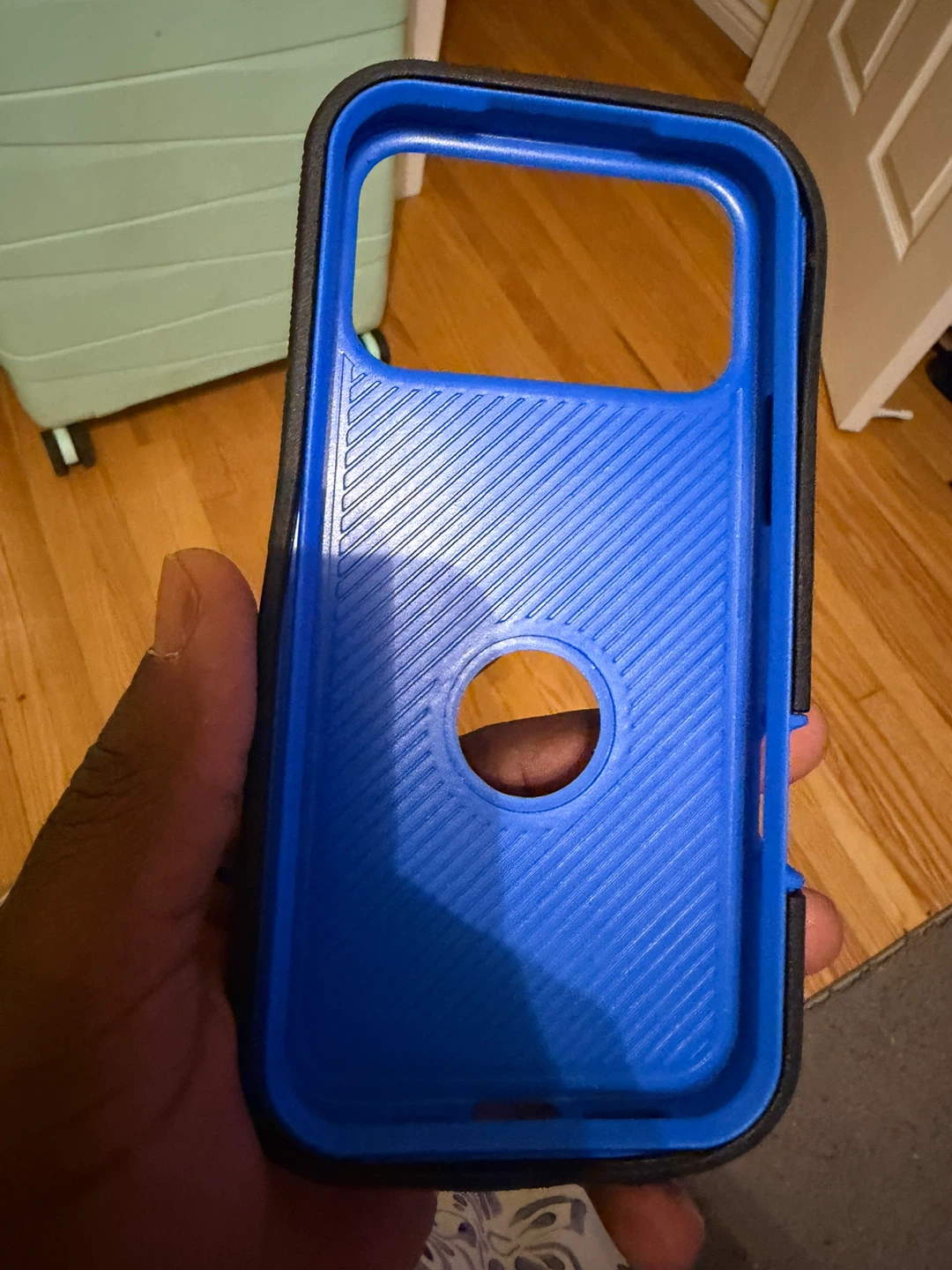 Black and Blue Phone Case - photo 2