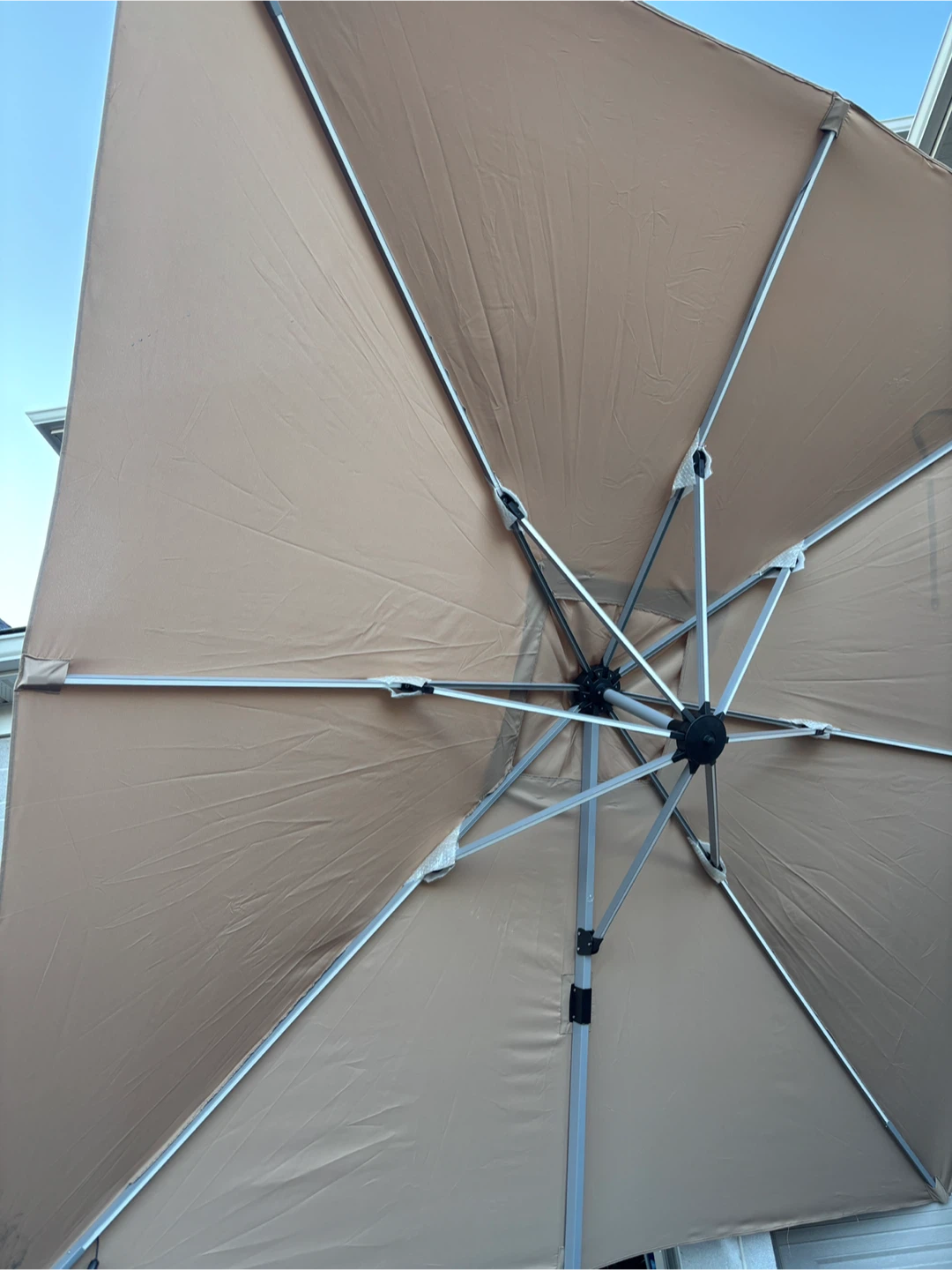 Outdoor Patio Umbrella 10by 10 with LED