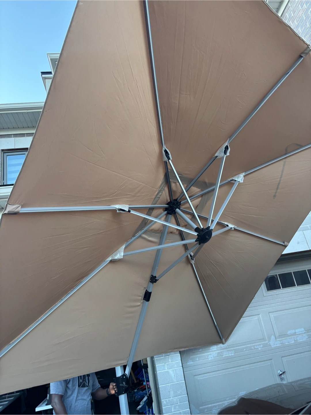 Outdoor Patio Umbrella 10by 10 with LED - photo 3