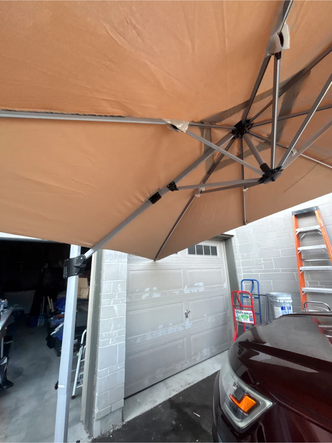 Outdoor Patio Umbrella 10by 10 with LED - photo 5