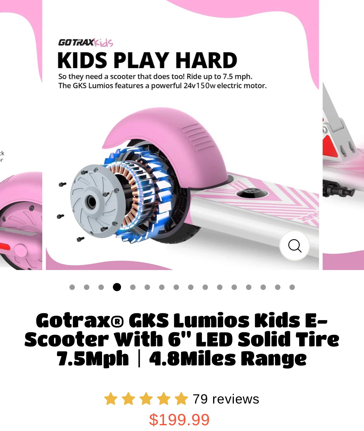 Gotrax® GKS Lumios Kids E-Scooter - photo 5
