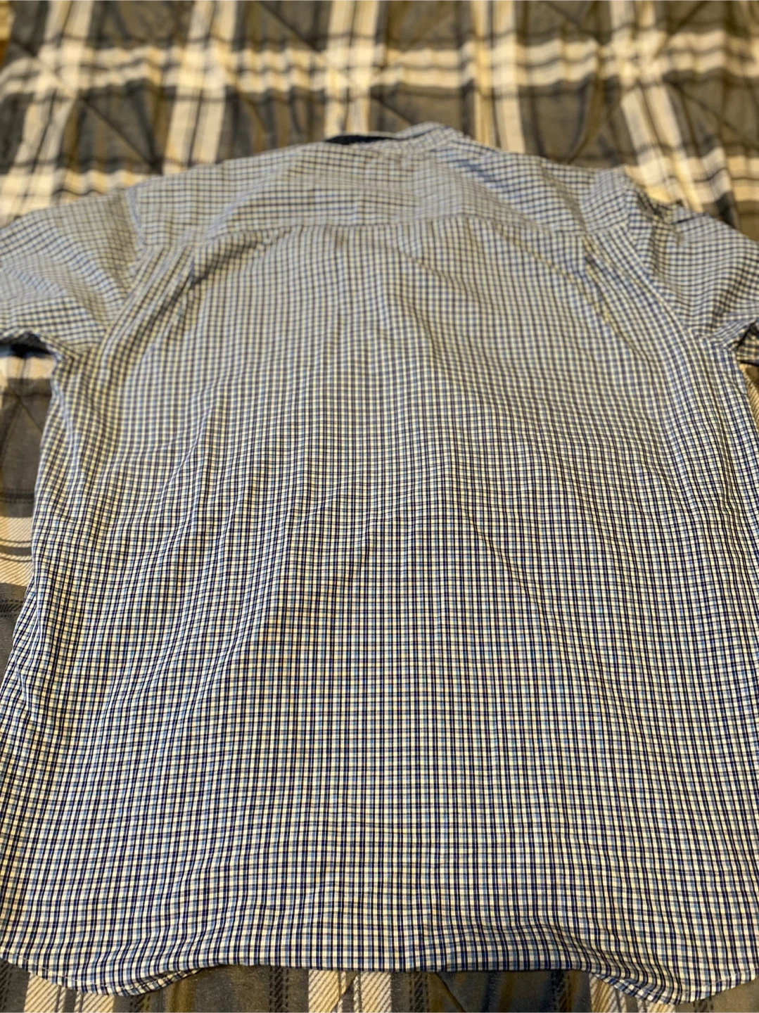 Mens Hunt Club Plaid Button-Up Shirt Size Large - photo 3