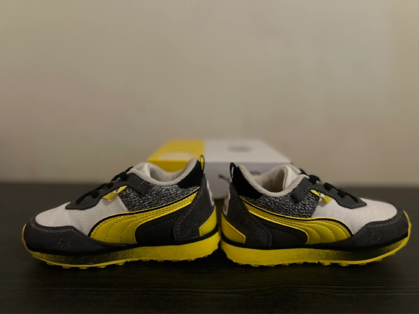 Puma Rider FV Inf x Paw Patrol Toddler Shoes Yellow/Grey Size 8C - photo 3